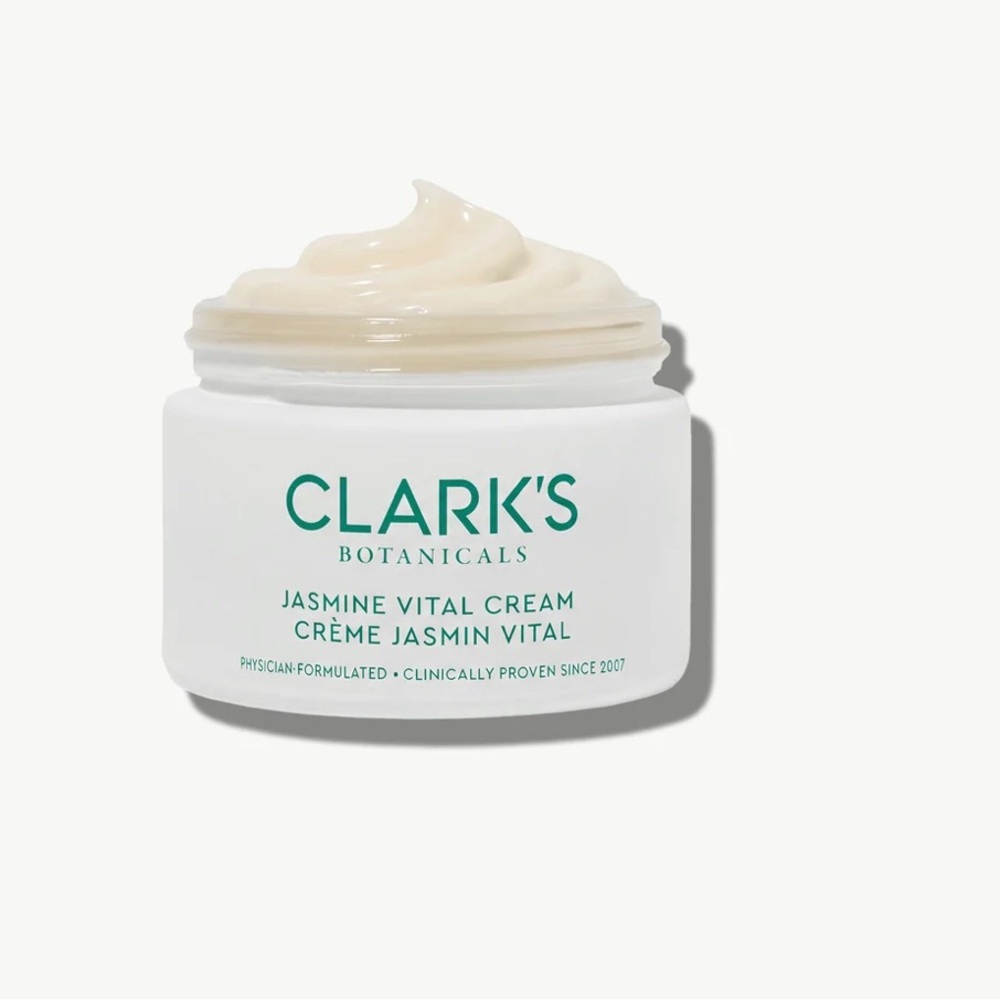 NWT CLARK'S BOTANICALS Jasmine Vital Healing Cream 1.7 fl oz
